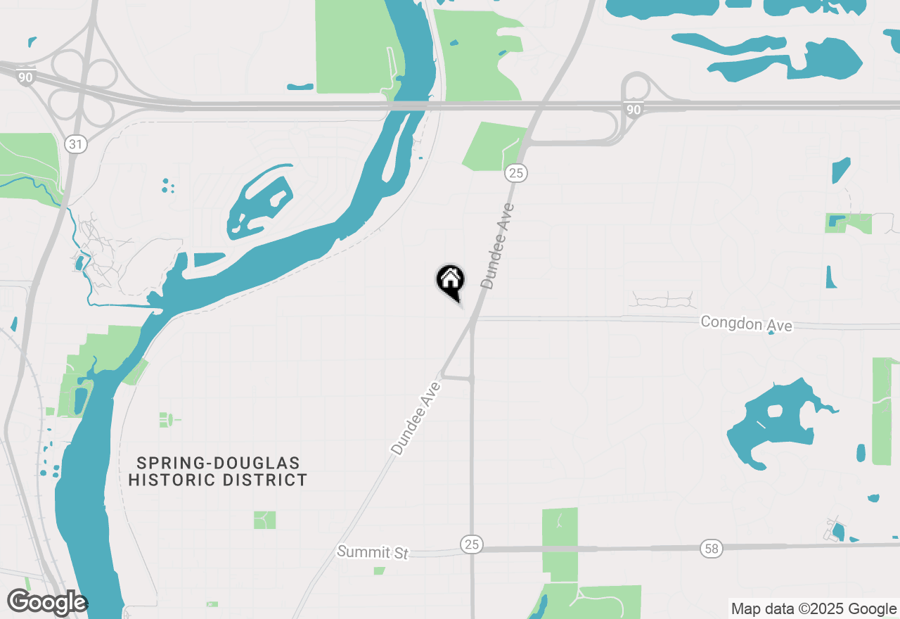 Map of 1105 Morton Avenue #3, Elgin, IL 60120