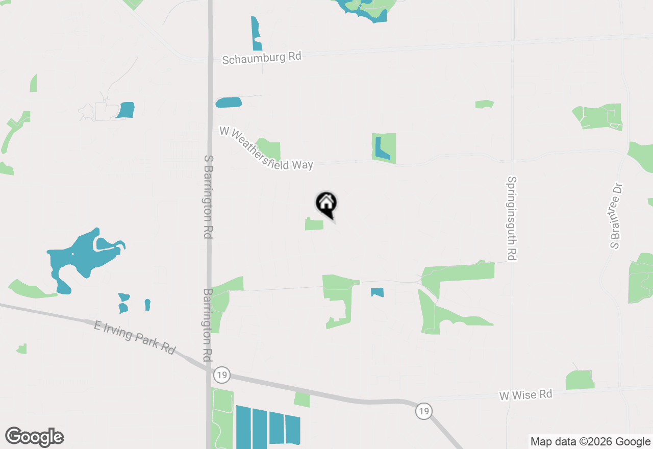 Map of 8030 Carlisle Drive, Hanover Park, IL 60133