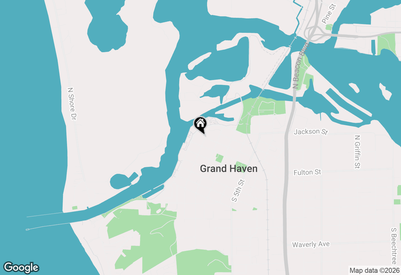 Map of 204 N Harbor Avenue #7, Grand Haven, MI 49417