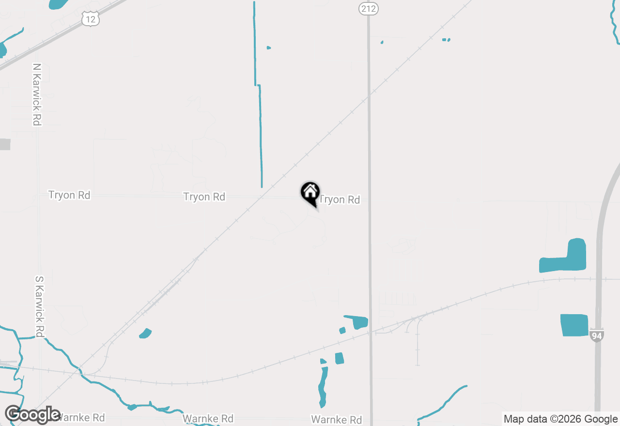 Map of 61 Timber Trail, Michigan City, IN 46360