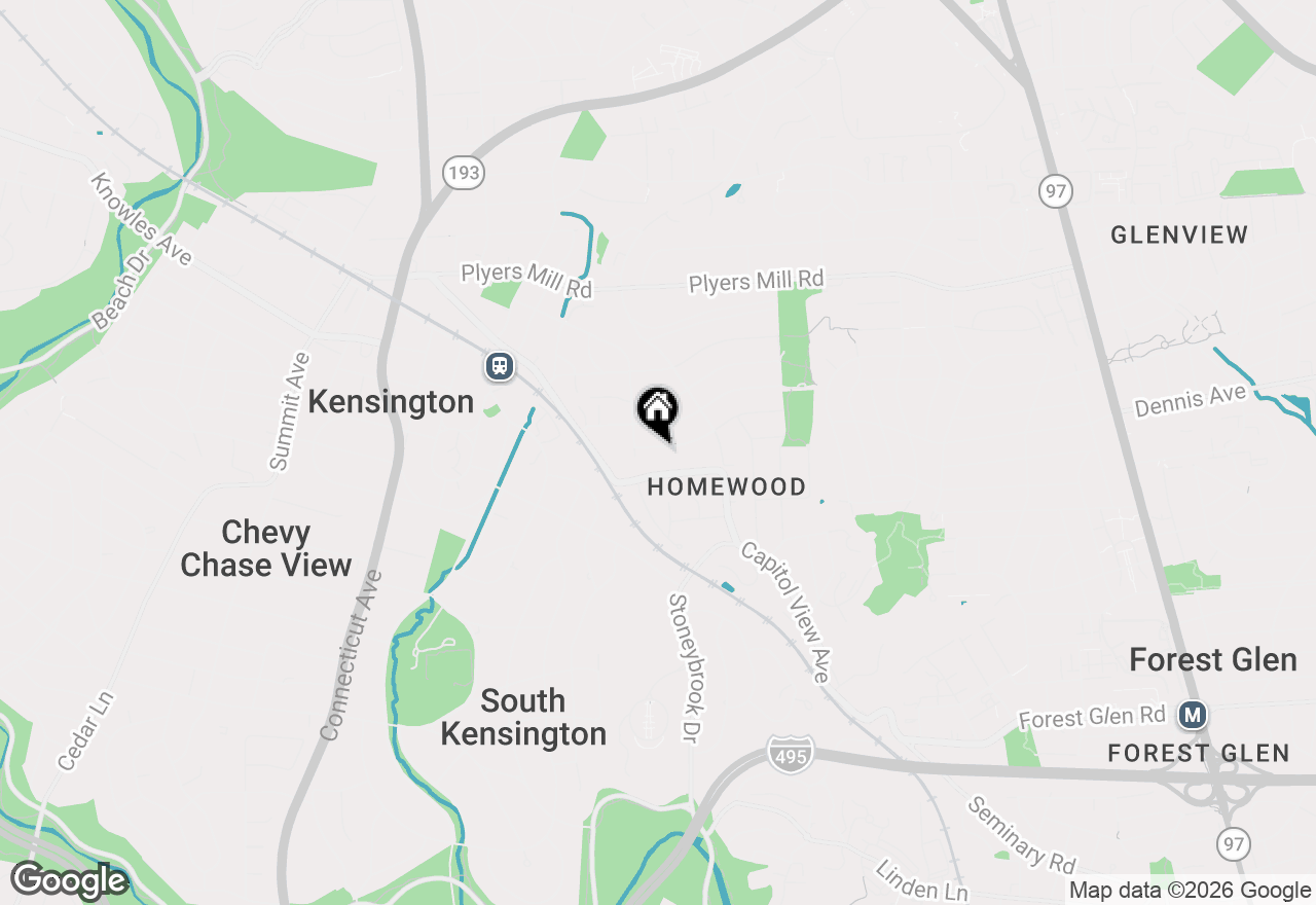 Map of 3220 Blueford Road, Kensington, MD 20895