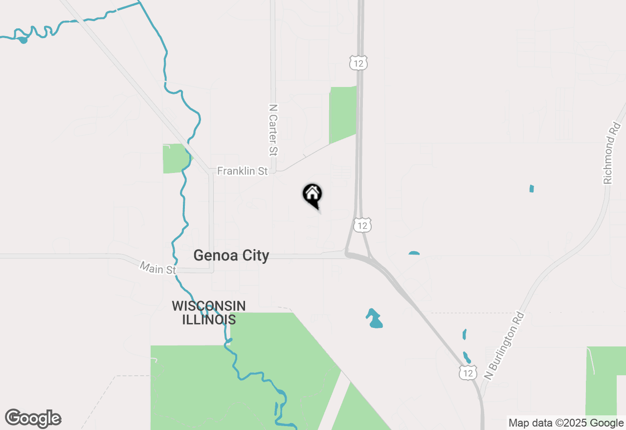 Map of 314 Carlton Ct, Genoa City, WI 53128