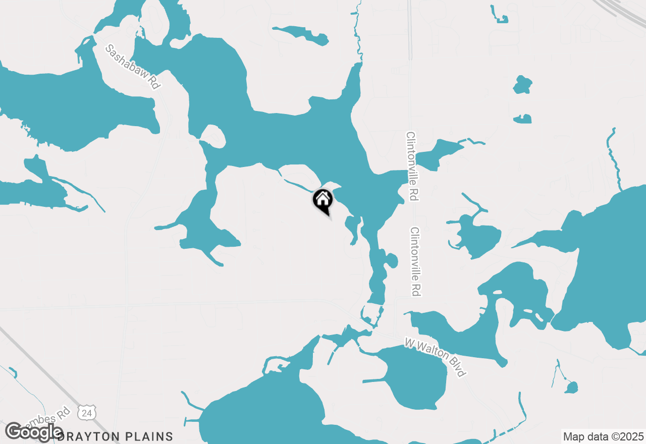 Map of 3768 Embarcadero, Waterford, MI 48329