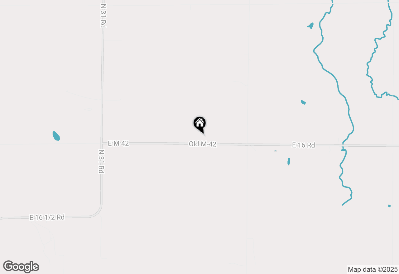 Map of 3633 E 16 Road, Manton, MI 49663