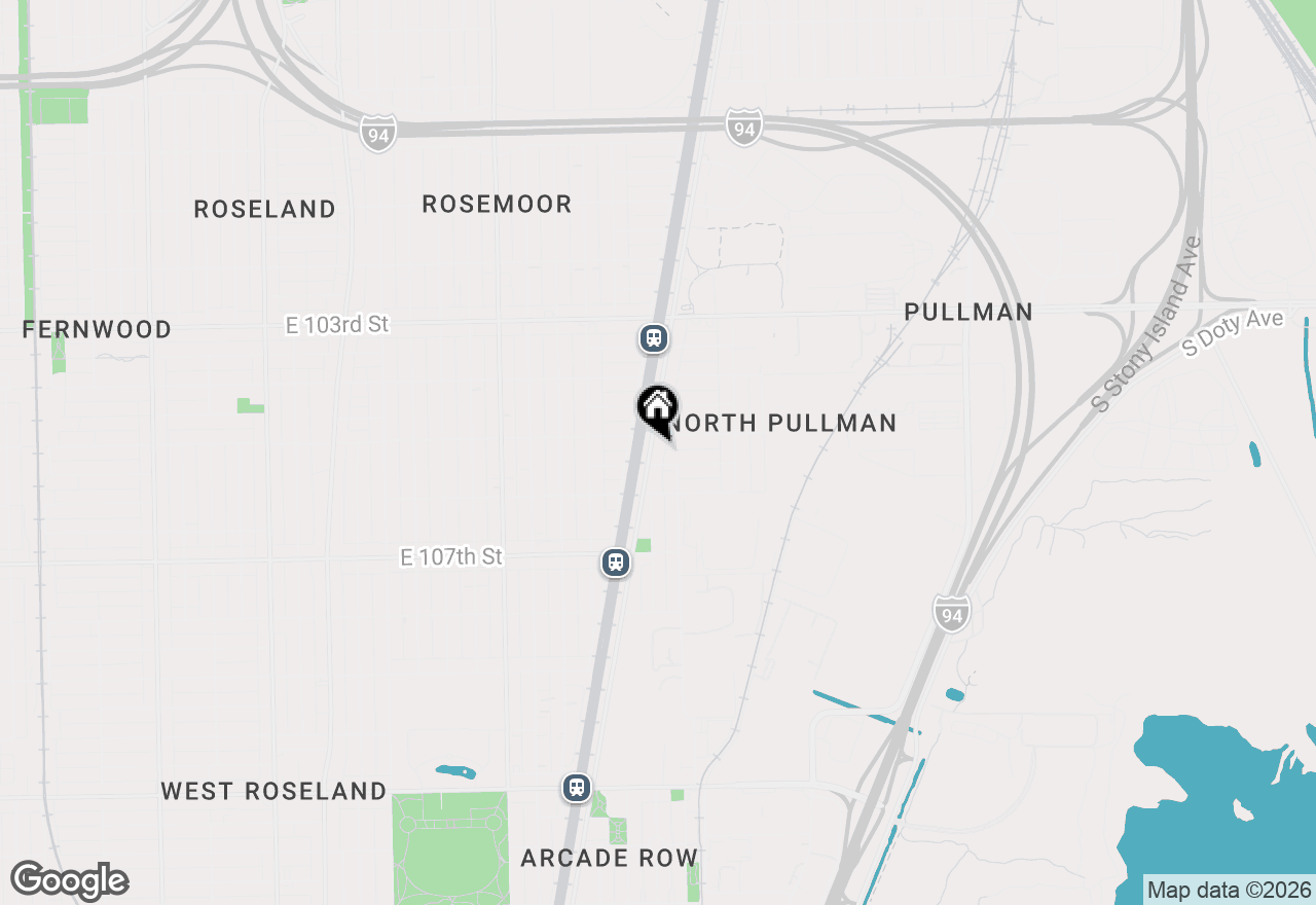Map of 10517 S Cottage Grove Avenue, Chicago, IL 60628