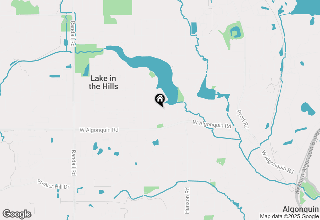 Map of 304 Pheasant Trail, Lake In The Hills, IL 60156
