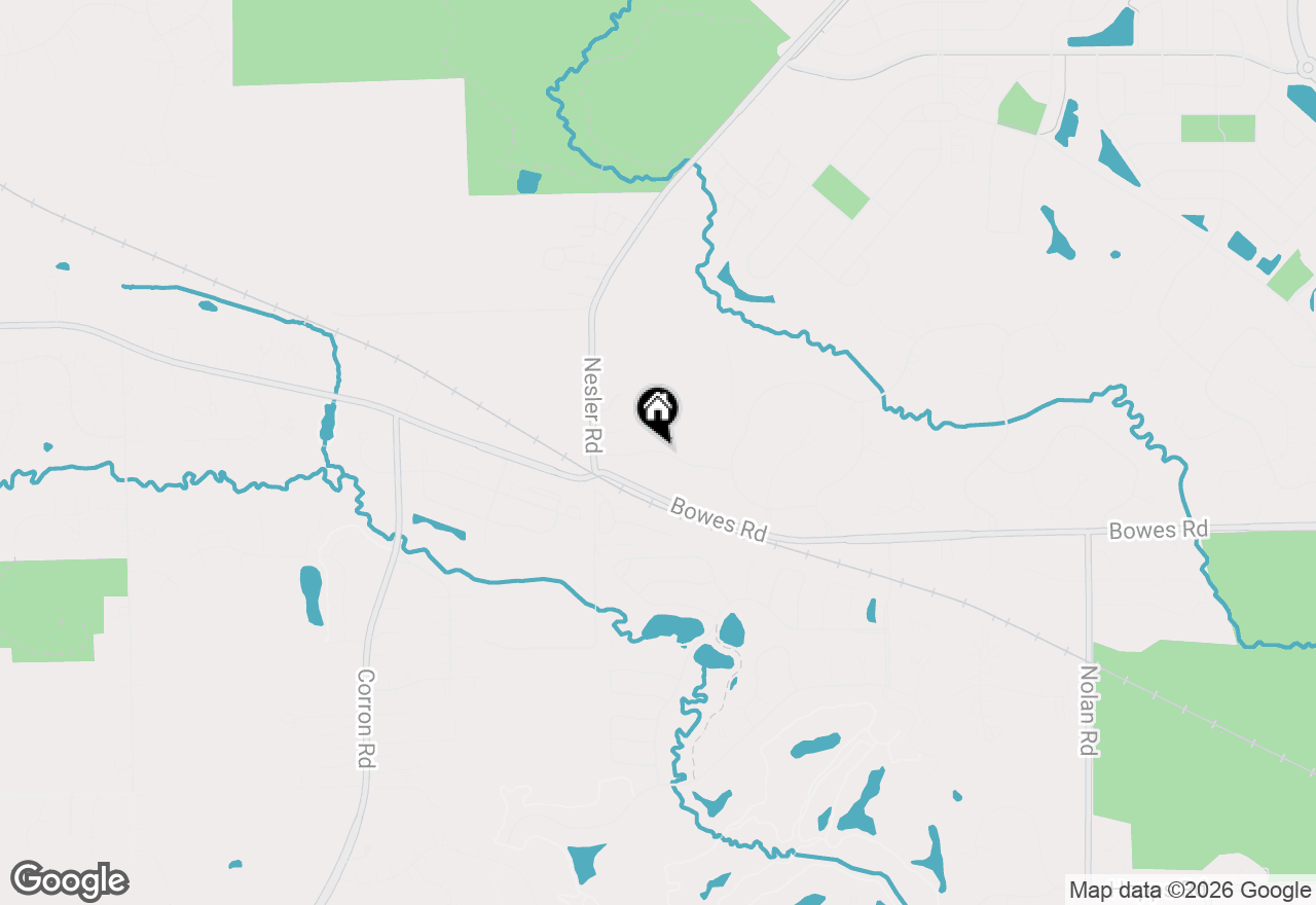 Map of 39W609 Lori Lane, Elgin, IL 60124