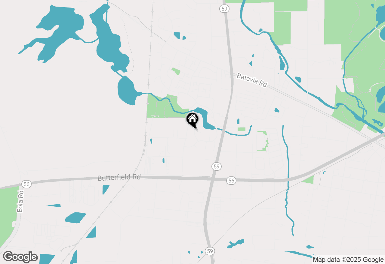 Map of 3s090 Sunset Drive, Warrenville, IL 60555