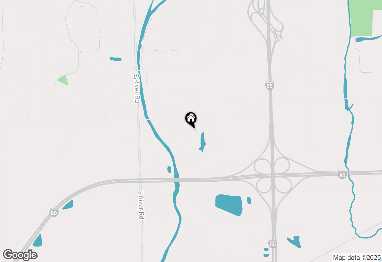 Map of 21547 S Nadia Drive, Shorewood, IL 60404