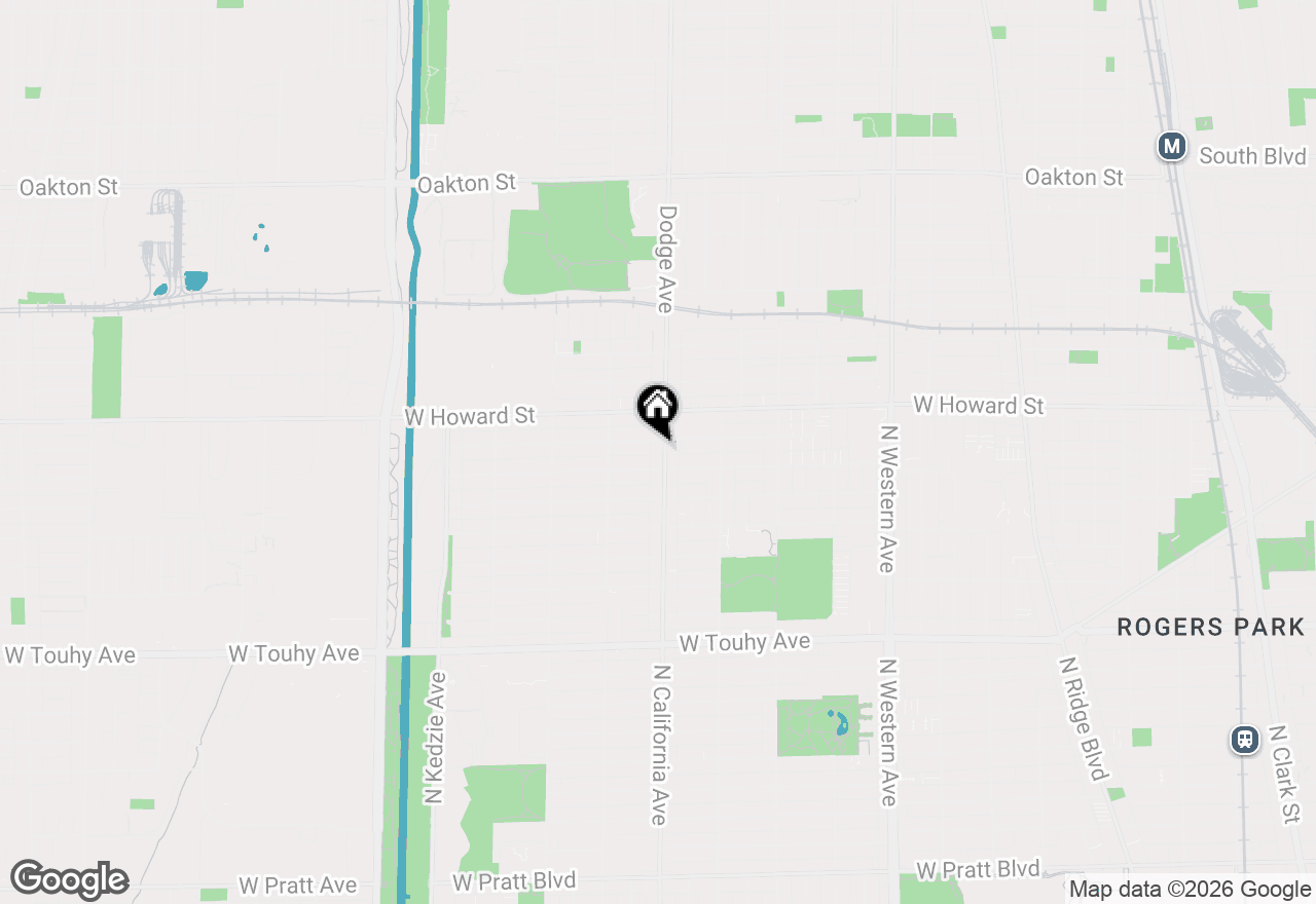 Map of 7516 N California Avenue, Chicago, IL 60645