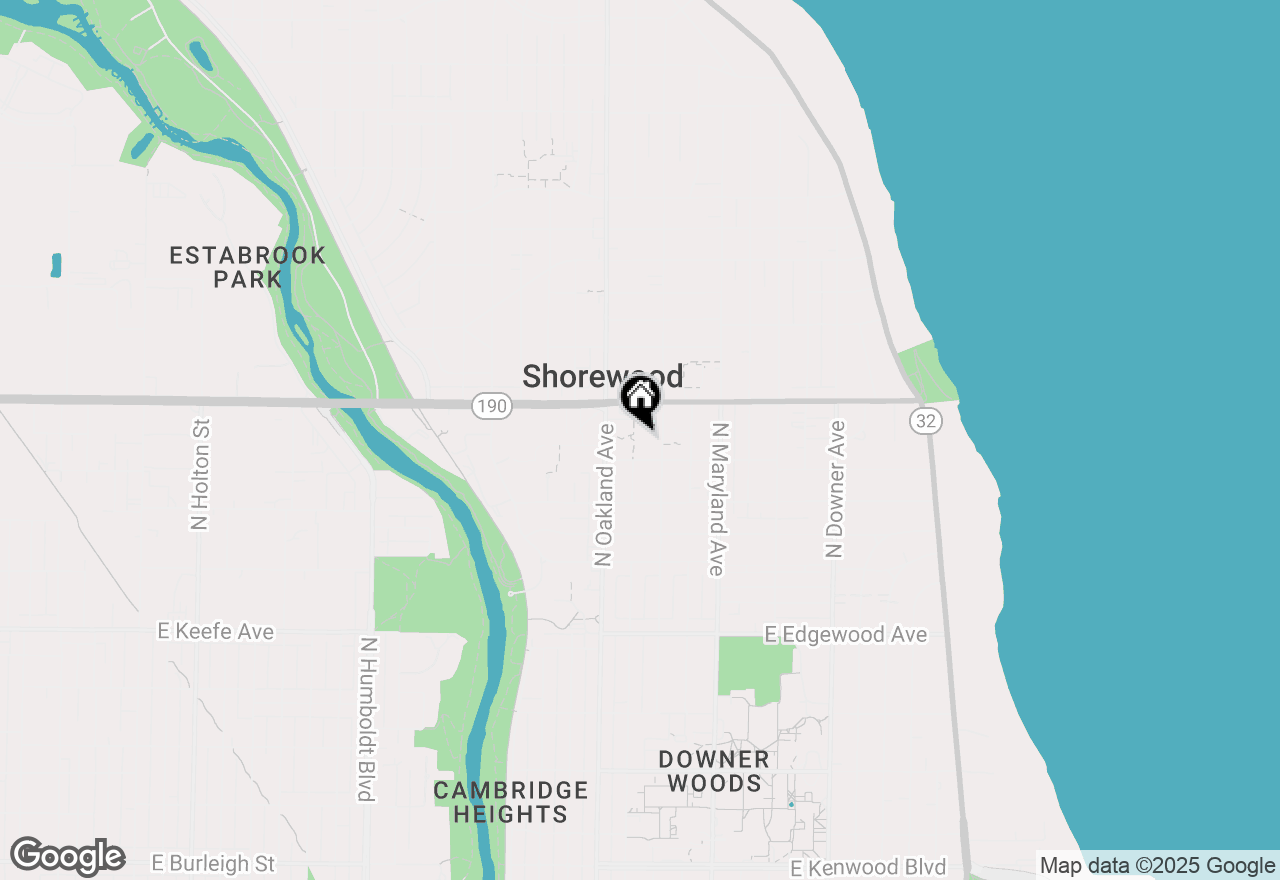 Map of 1906 E Shorewood Blvd #263, Shorewood, WI 53211