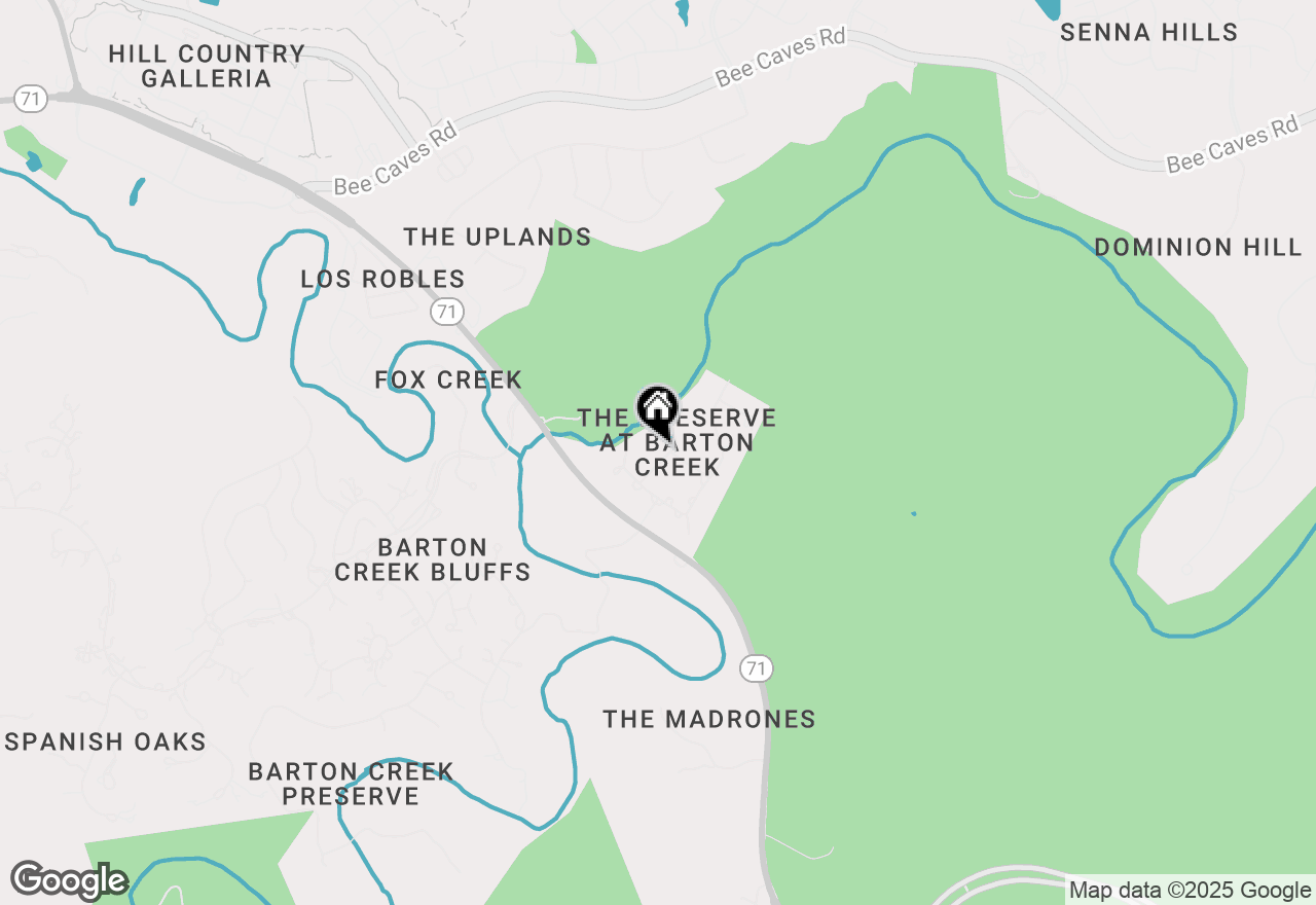 Map of 4200 Top Of Texas Trl, Austin, TX 78735