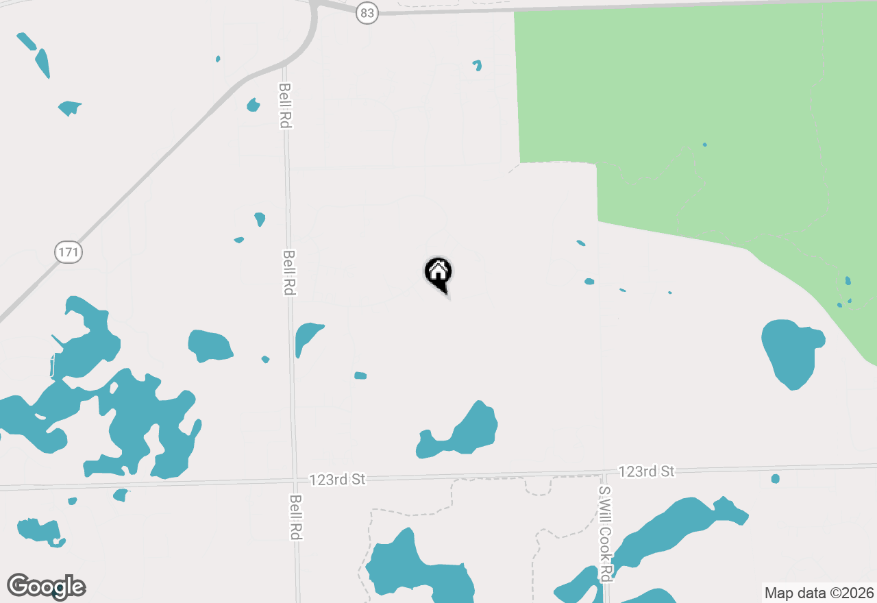 Map of 5 Split Rail, Lemont, IL 60439