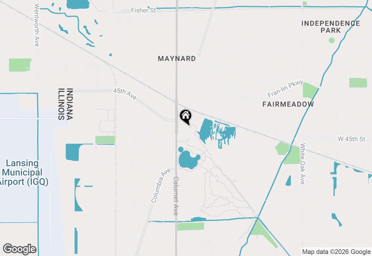 Map of 9610 N Centennial Drive #401, Munster, IN 46321