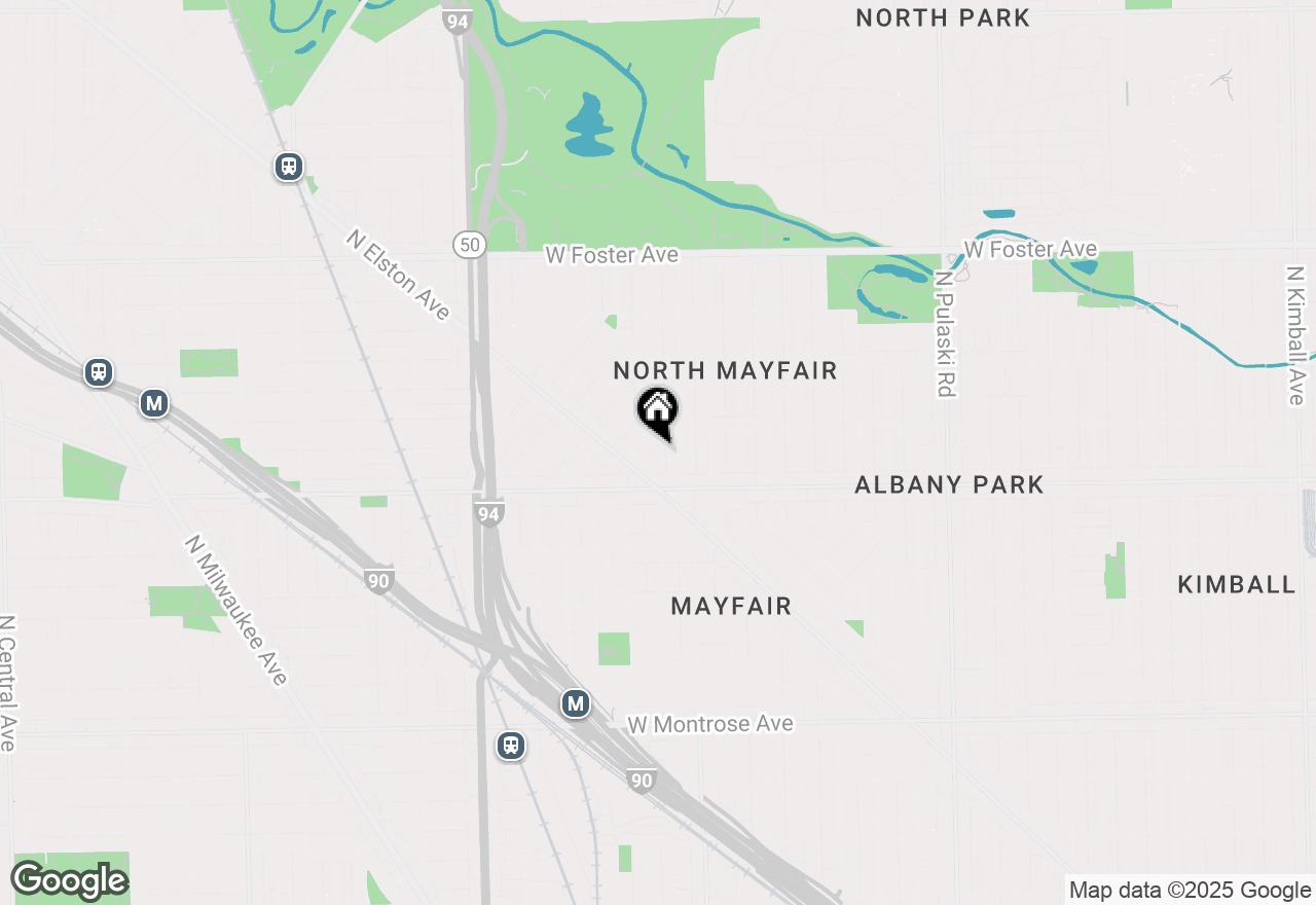 Map of 4452 W Gunnison Street #2D, Chicago, IL 60630