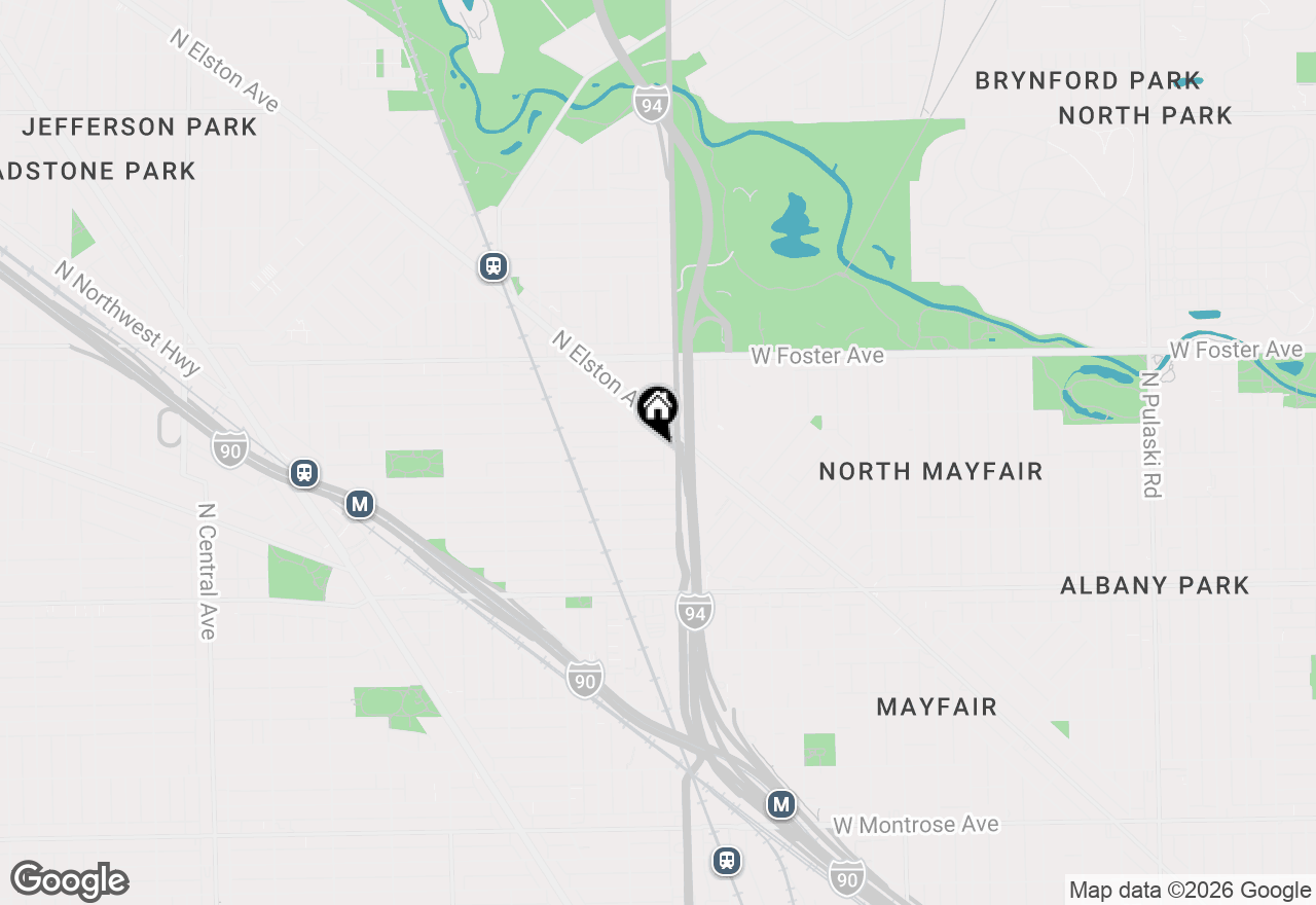 Map of 4819 W Winnemac Avenue, Chicago, IL 60630