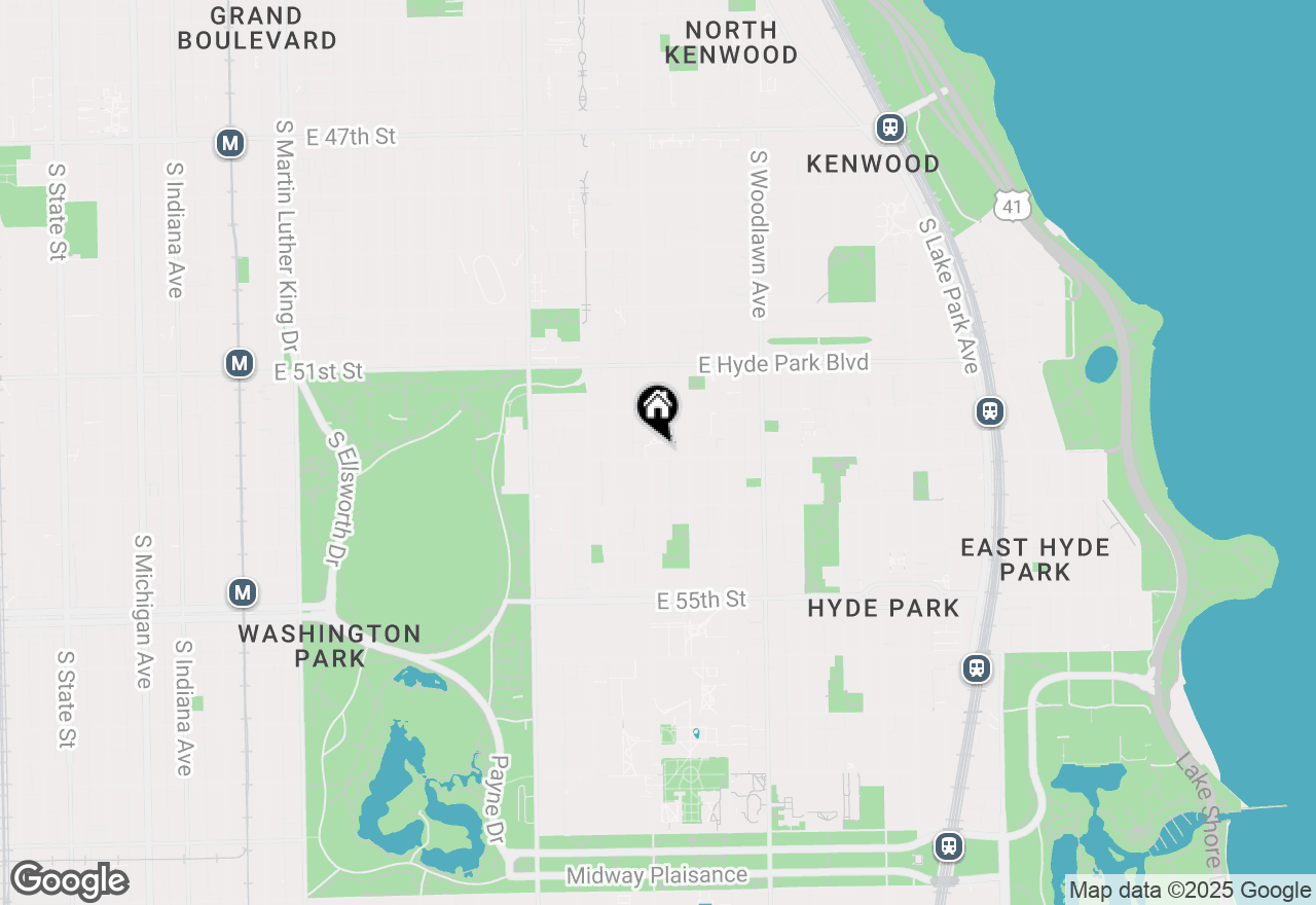 Map of 1000 E 53rd Street #510, Chicago, IL 60615