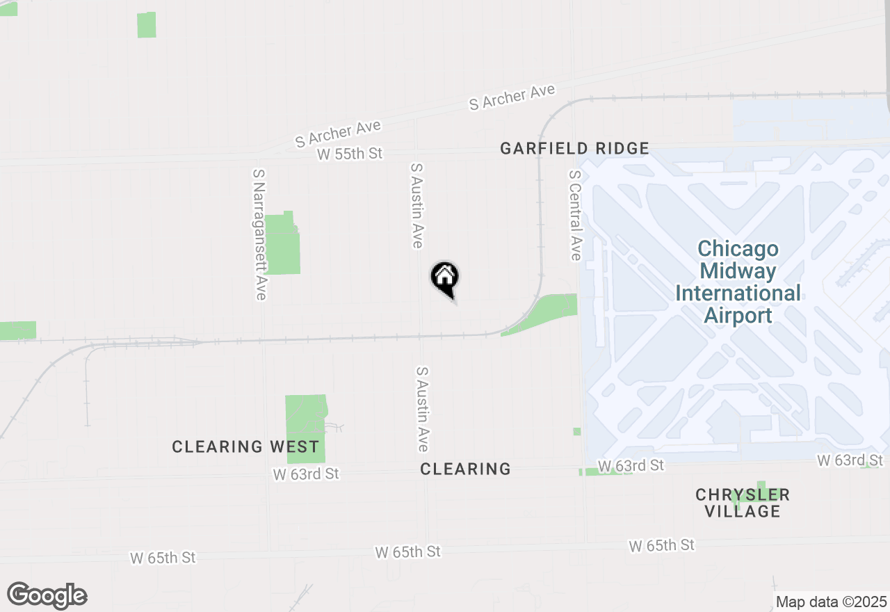 Map of 5920 W 59th Street, Chicago, IL 60638