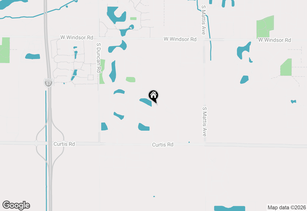 Map of 3009 Wynstone Drive, Champaign, IL 61822