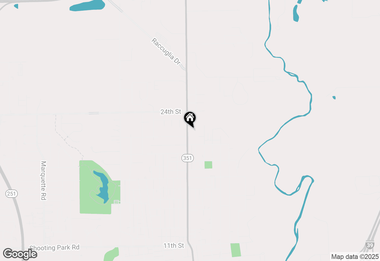 Map of 2232 St Vincent Avenue, Lasalle, IL 61301