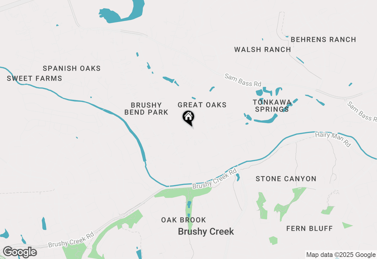 Map of 1609 Oak Forest Dr, Round Rock, TX 78681