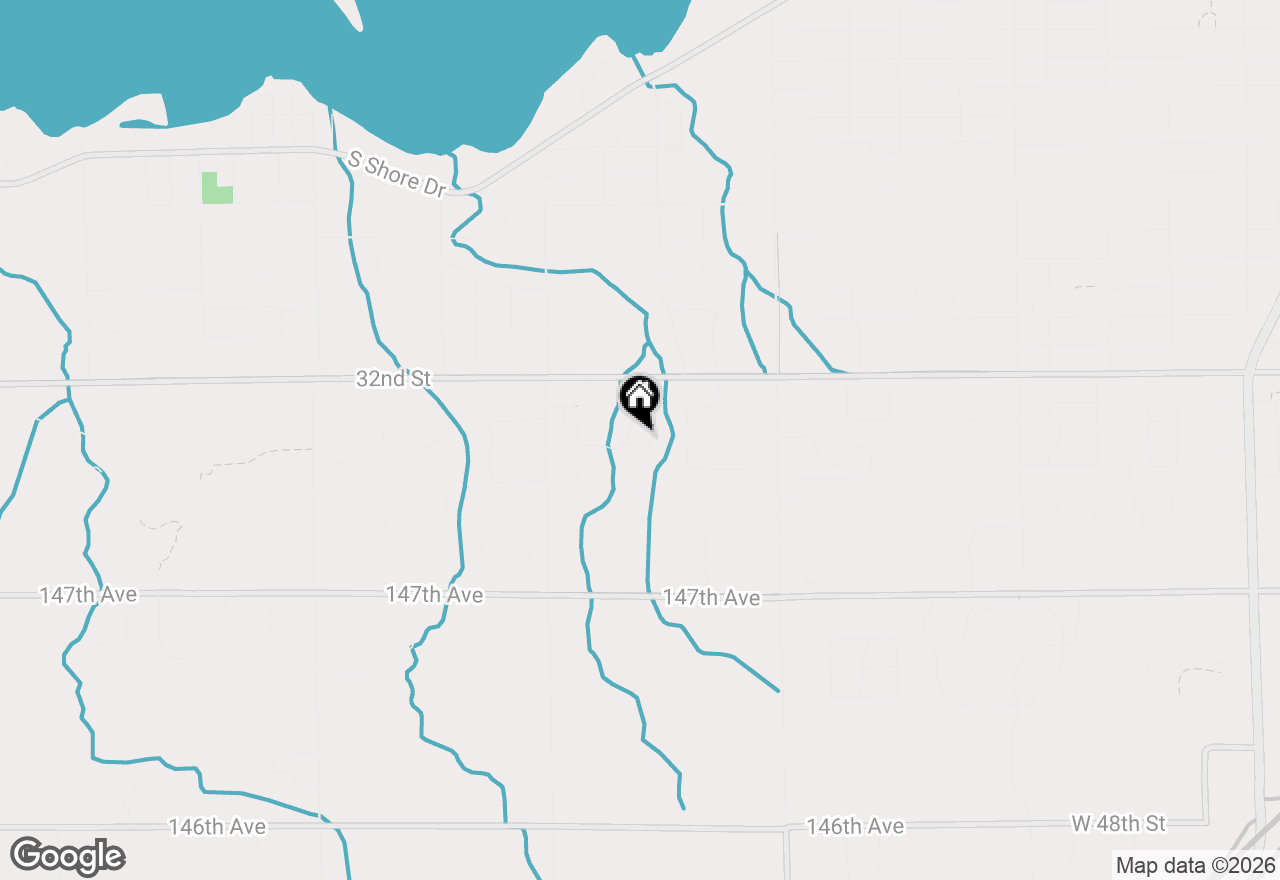 Map of 846 Claremont Court, Holland, MI 49423