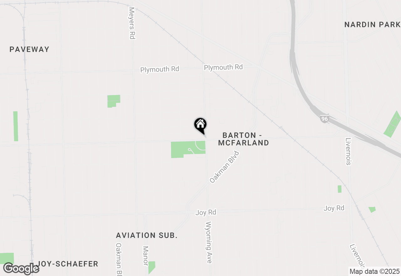 Map of 10036 W Chicago, Detroit, MI 48204