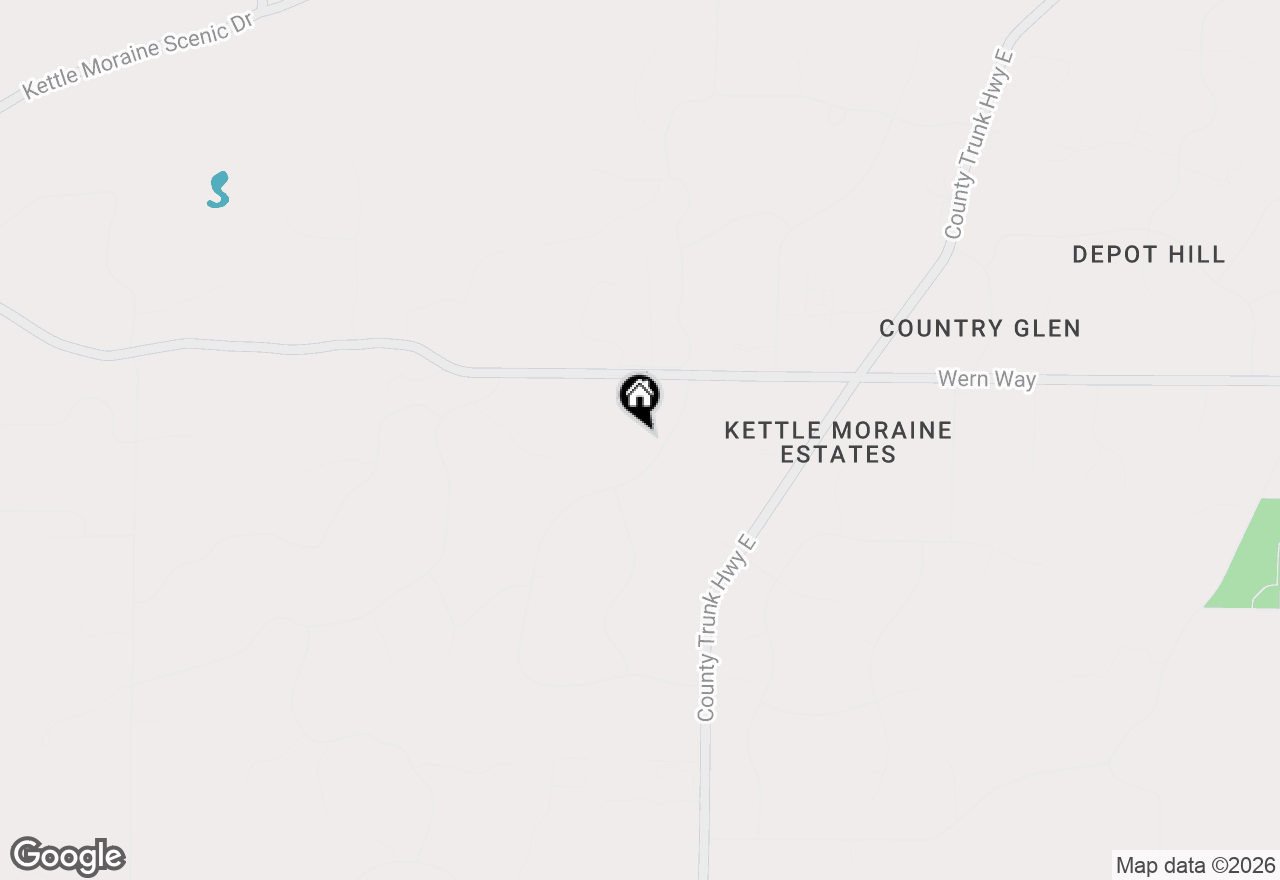Map of W331S4025 Connemara Dr, Dousman, WI 53118