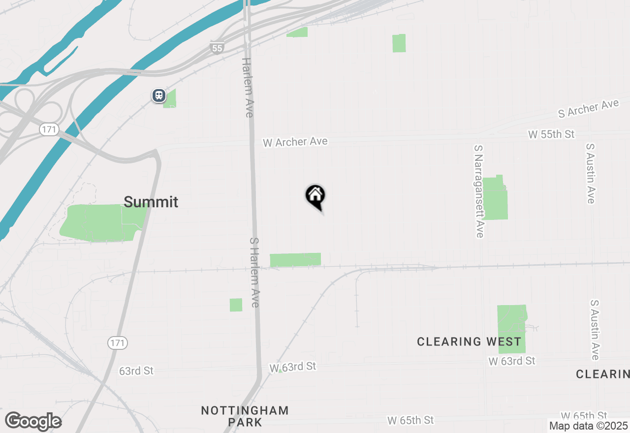 Map of 5745 S Sayre Avenue, Chicago, IL 60638