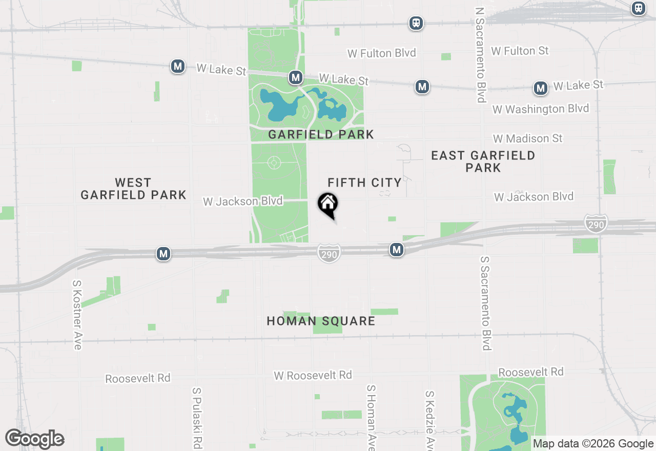 Map of 3530 W Van Buren Street, Chicago, IL 60624