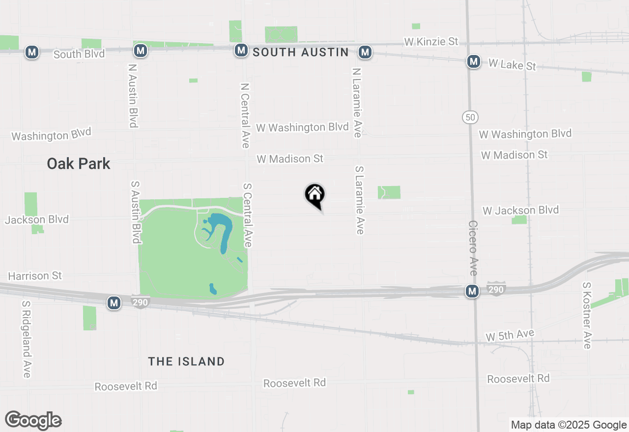 Map of 5351 W Jackson Boulevard, Chicago, IL 60644