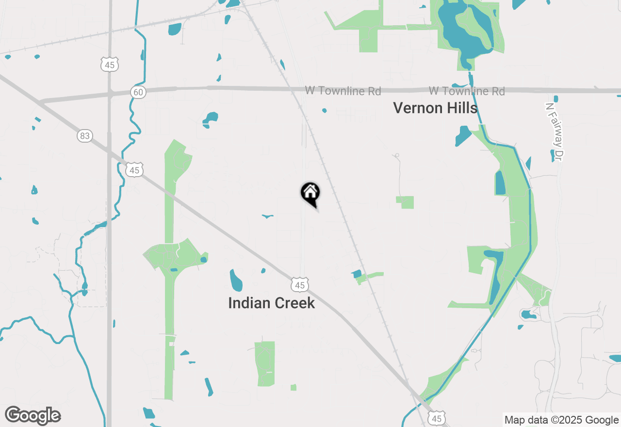 Map of 315 Farmingdale Circle, Vernon Hills, IL 60061
