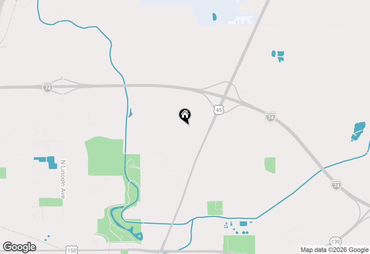 Map of 1902 Golfview Drive, Urbana, IL 61801