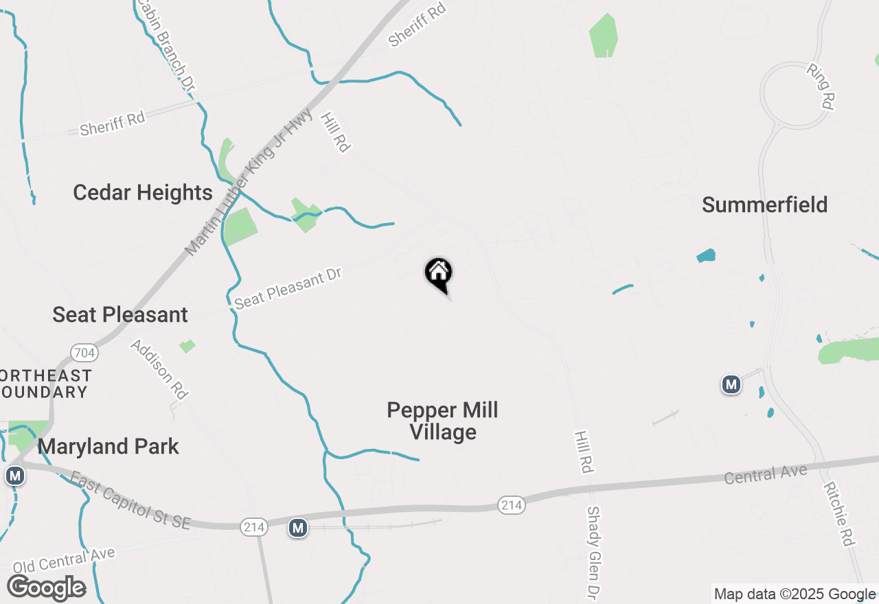 Map of 6908 Drylog Street, Capitol Heights, MD 20743