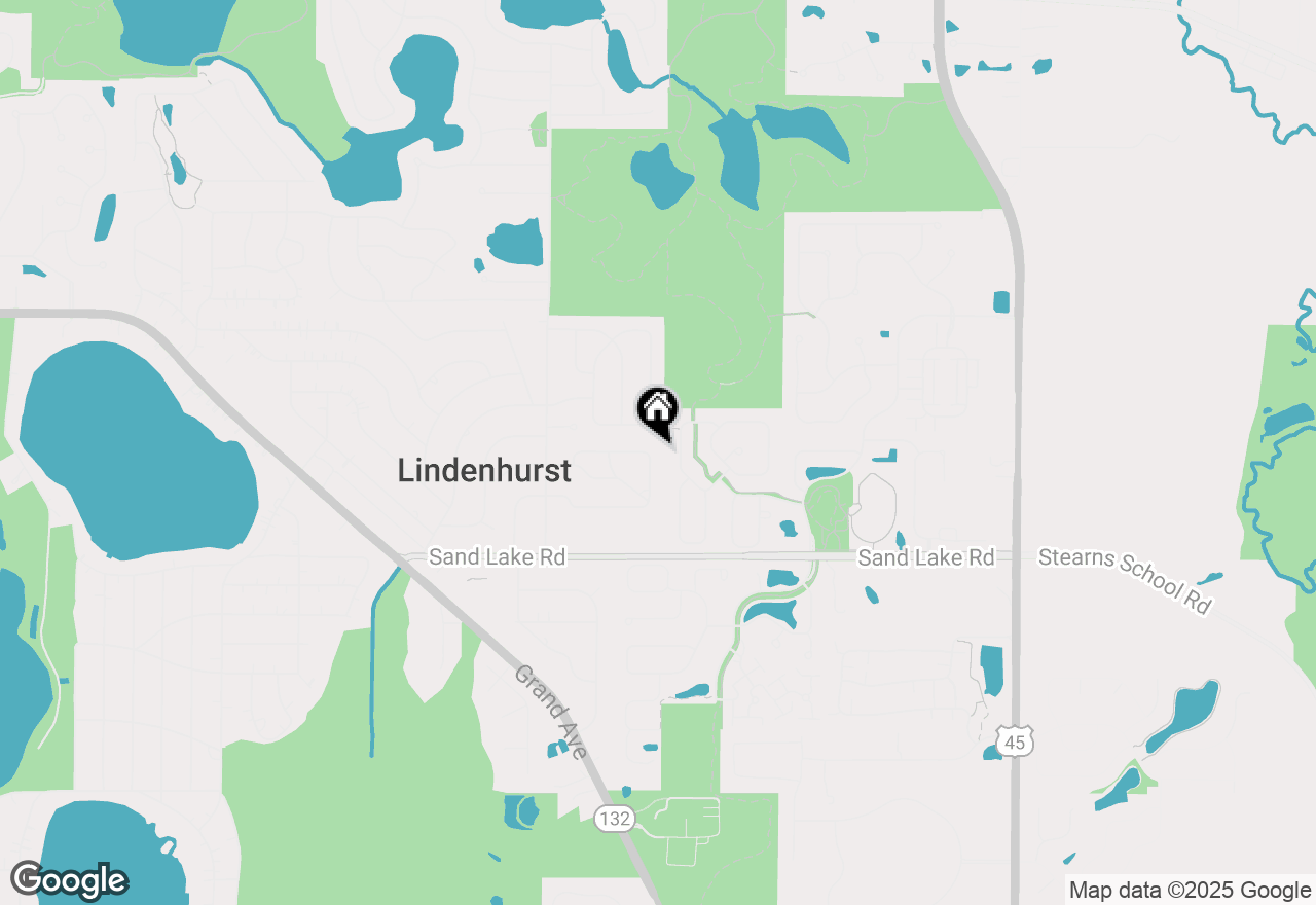 Map of 225 Ironwood Drive, Lindenhurst, IL 60046