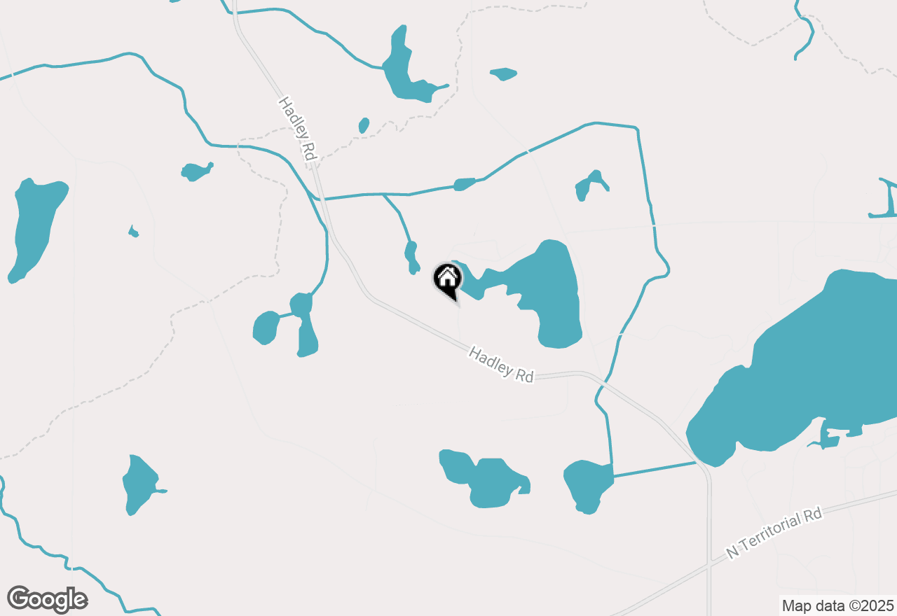 Map of 10501 Hadley Road, Gregory, MI 48137