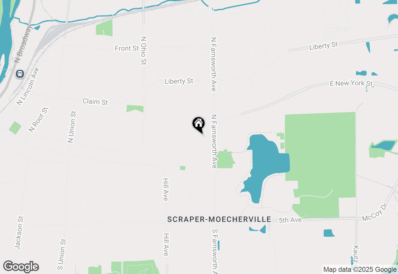 Map of 131 N Kendall Street, Aurora, IL 60505