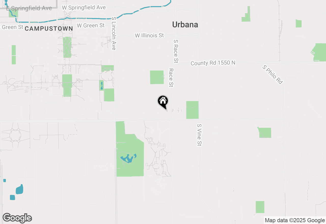 Map of 306 W Delaware Avenue, Urbana, IL 61801