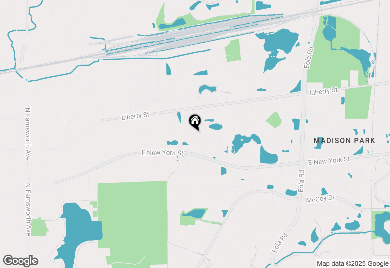 Map of 2314 Hudson Circle, Aurora, IL 60502