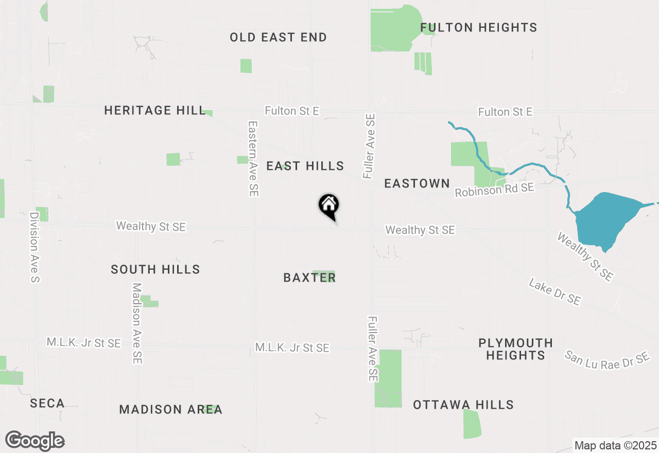 Map of 1031 Wealthy Street Se, Grand Rapids, MI 49506