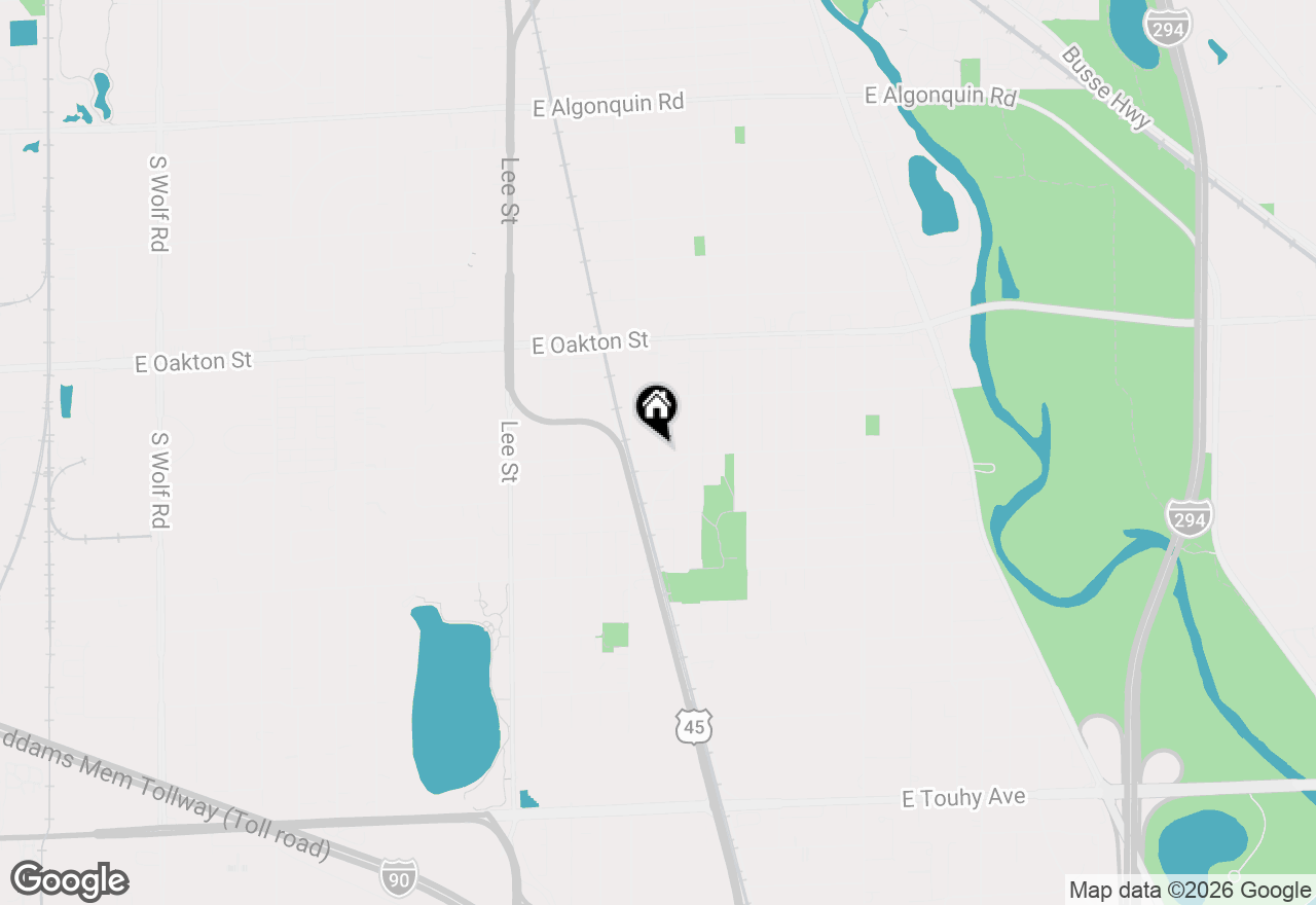 Map of 1446 Everett Avenue, Des Plaines, IL 60018