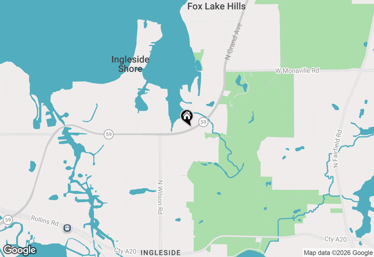 Map of 36582 N Il Route 59, Ingleside, IL 60041
