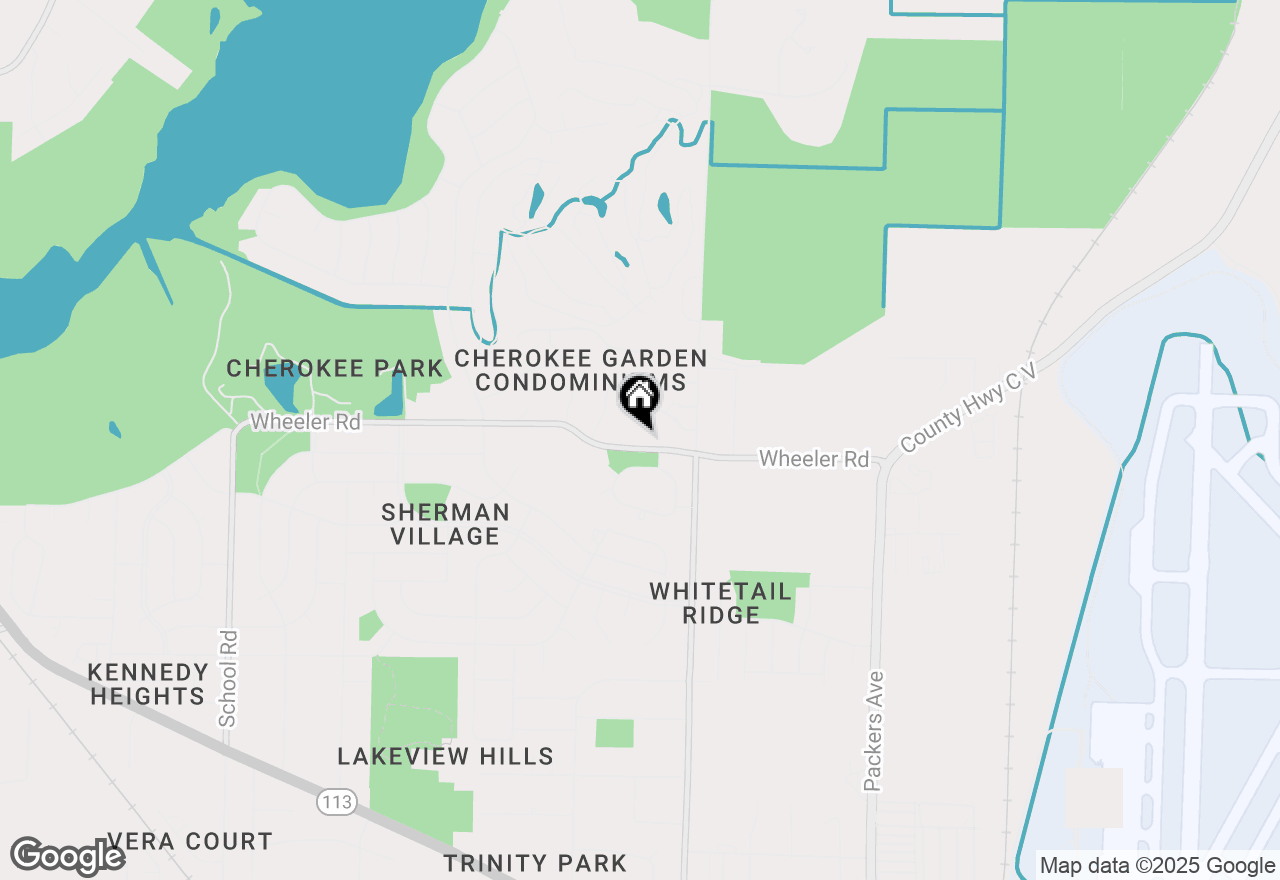 Map of 1610 Wheeler Road #3A, Madison, WI 53704