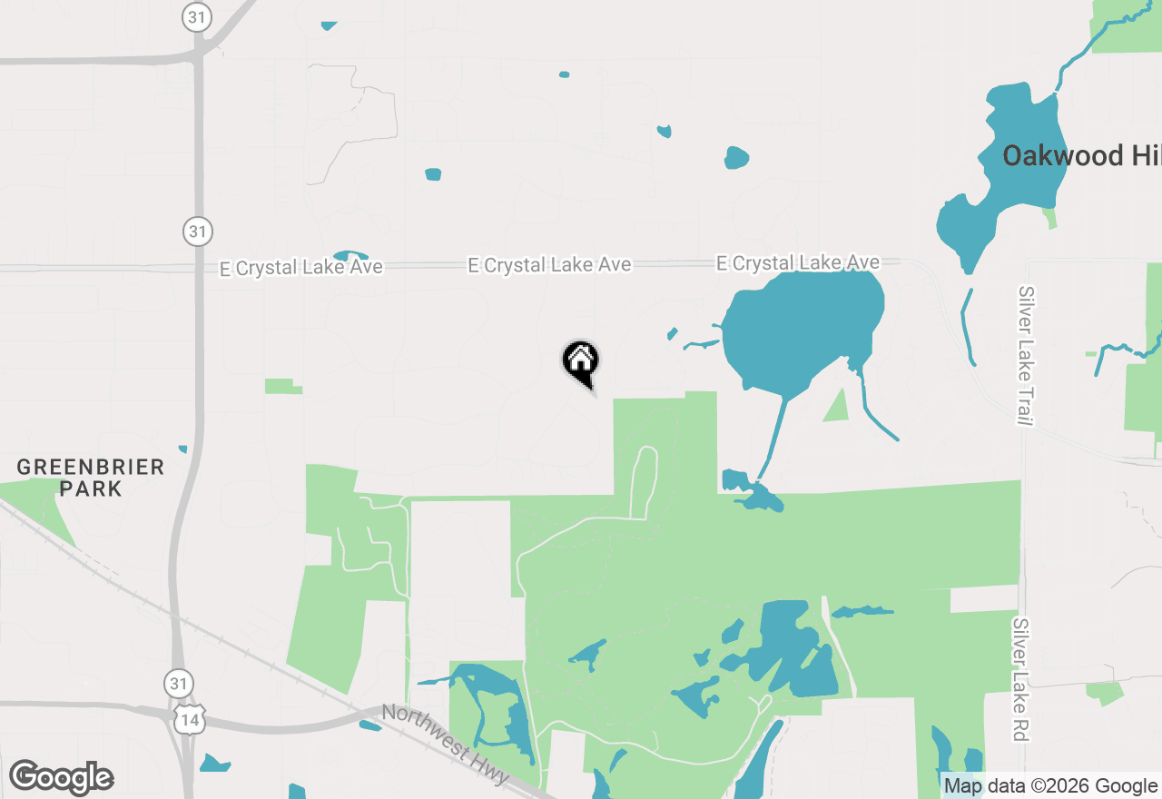 Map of 6418 Carrie Court, Crystal Lake, IL 60014