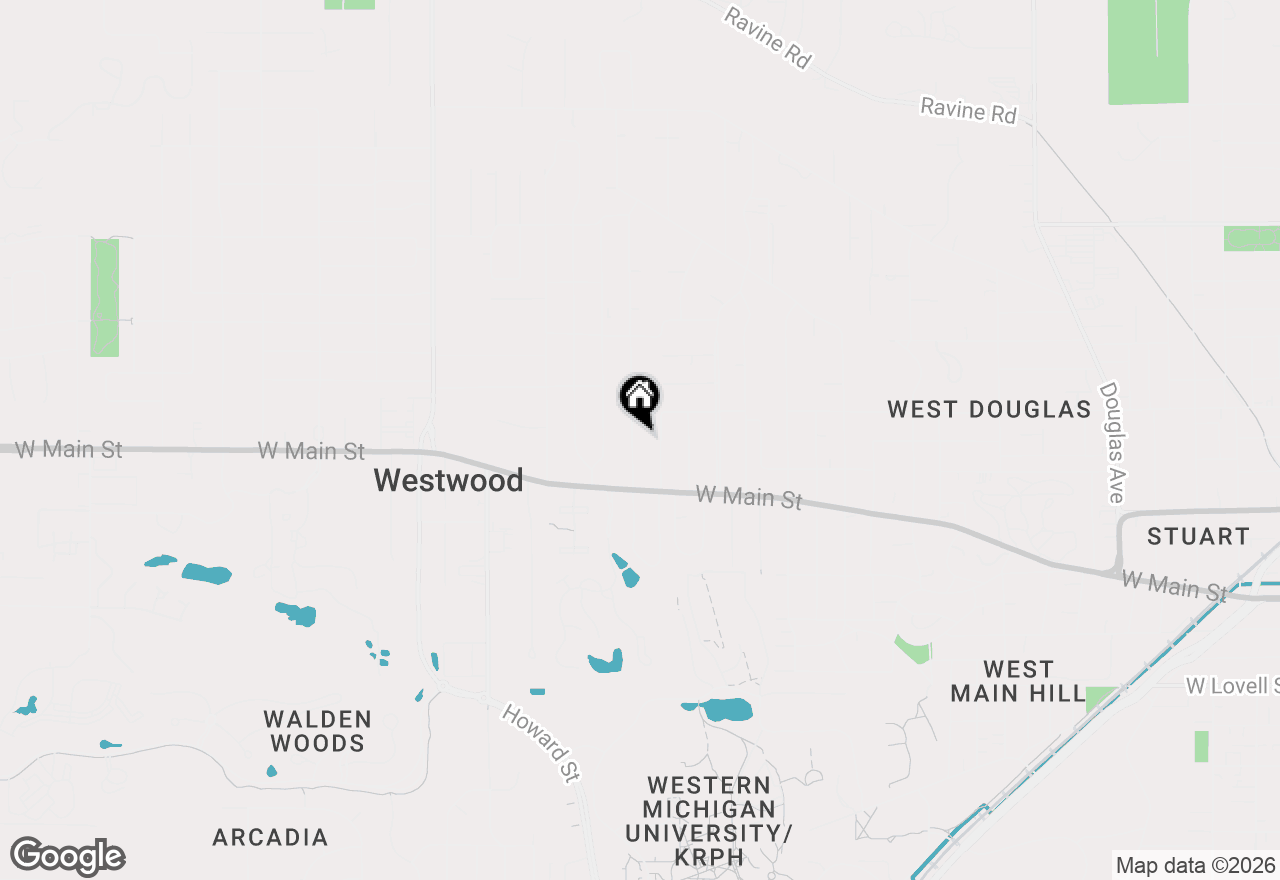 Map of 518 Fletcher Avenue, Kalamazoo, MI 49006