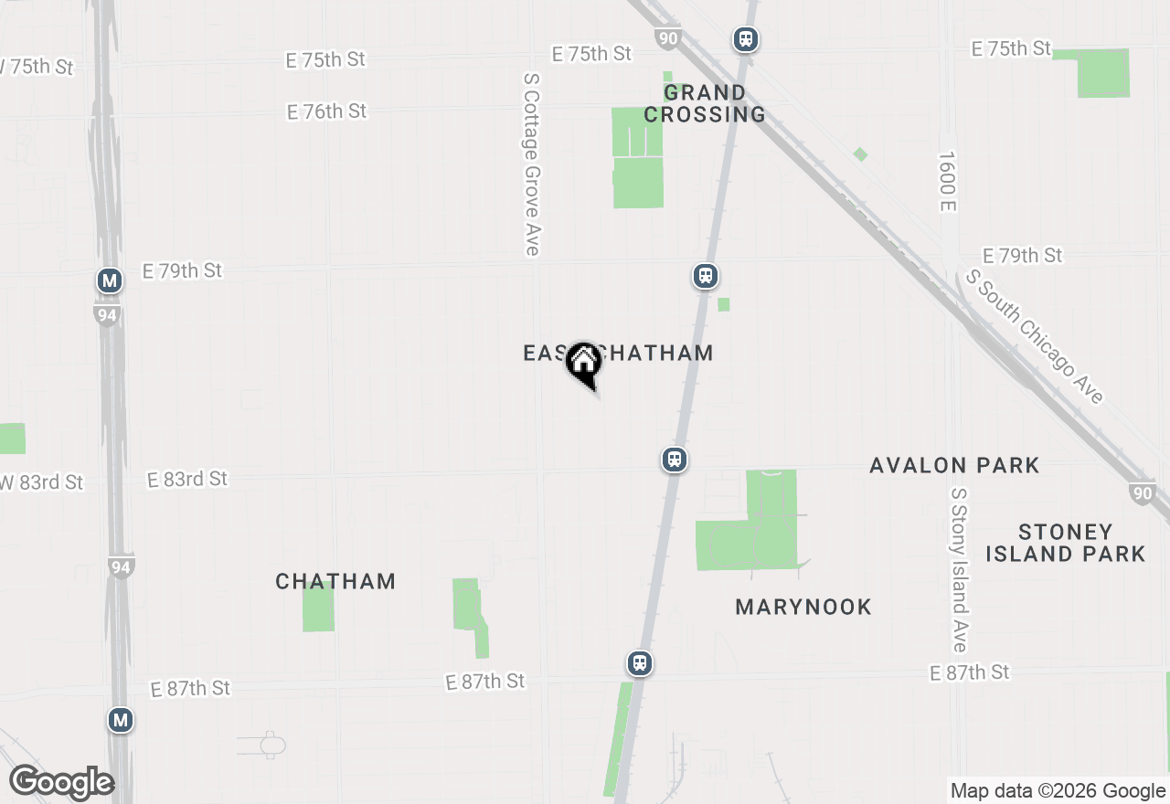 Map of 8144 S Drexel Avenue #1, Chicago, IL 60619