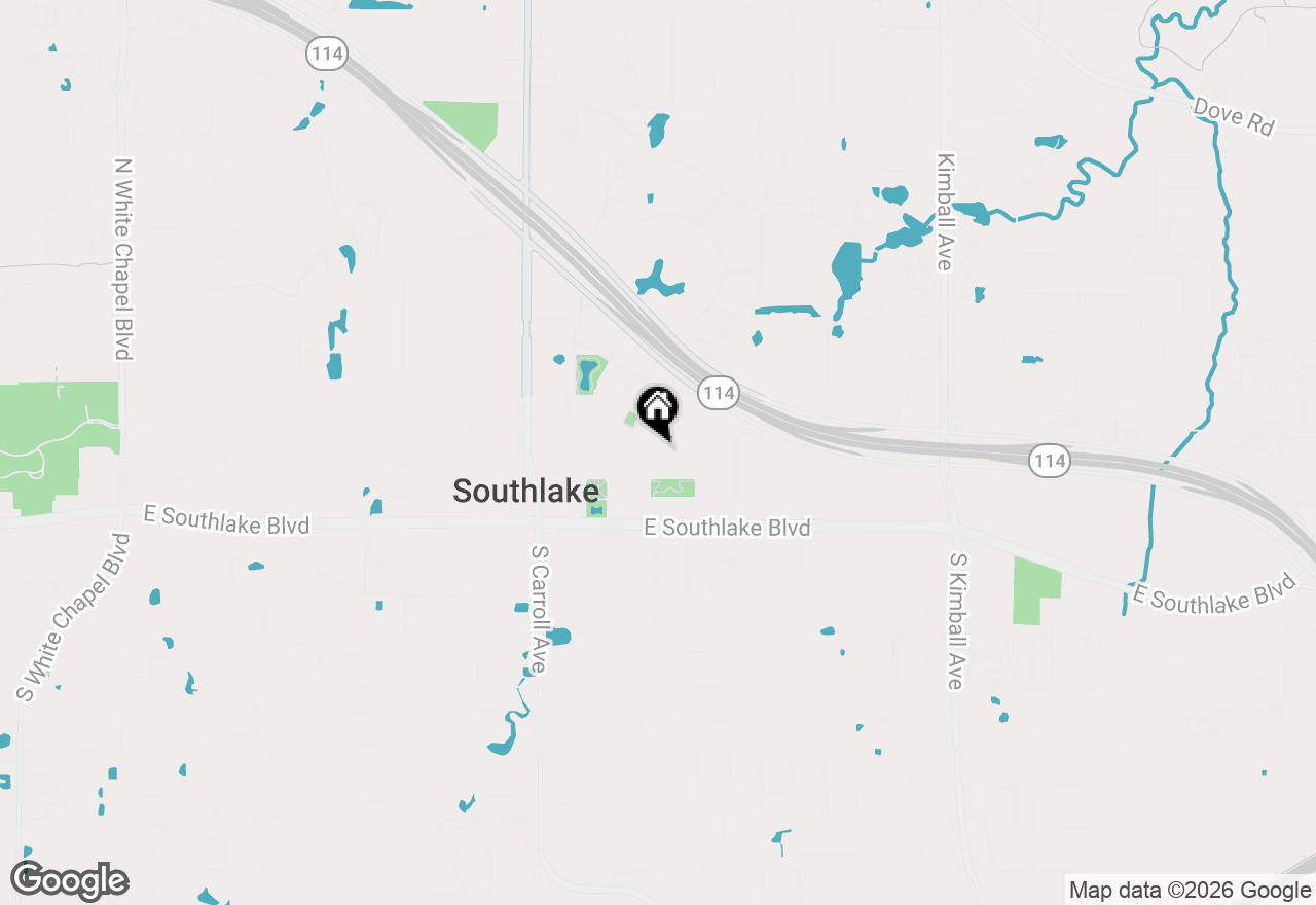 Map of 350 Central Avenue #202, Southlake, TX 76092