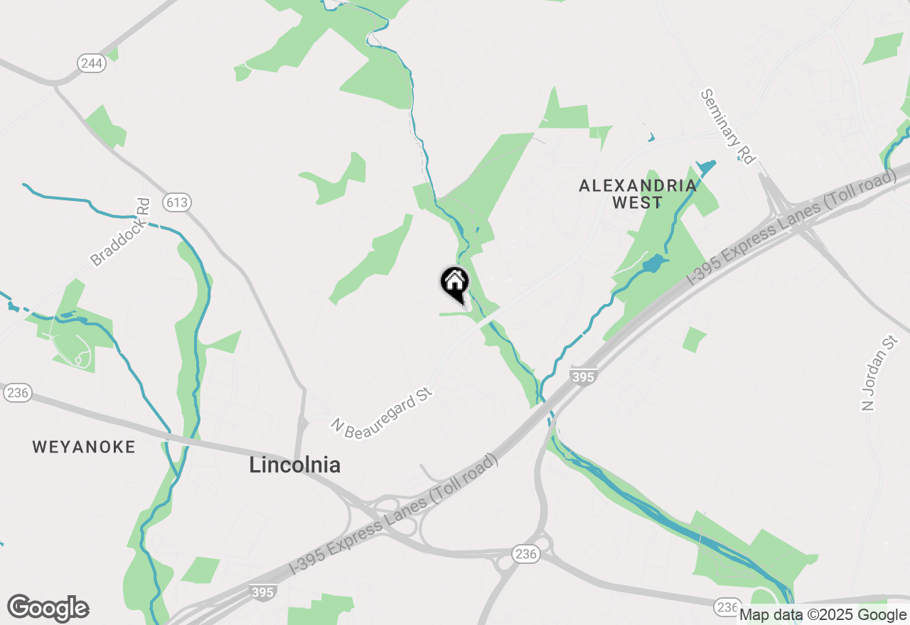 Map of 6032 Morgan Court, Alexandria, VA 22312