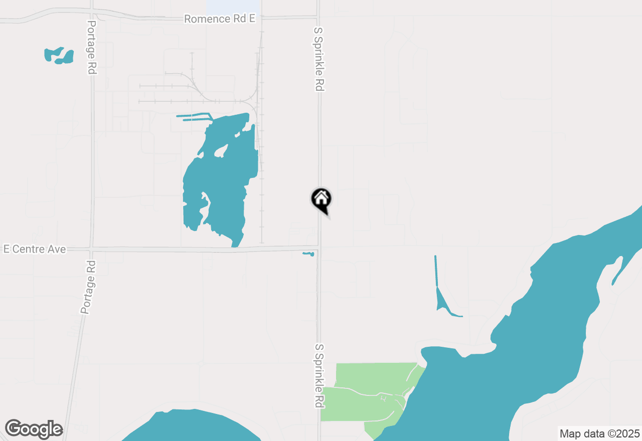 Map of 7837 S Sprinkle Road, Portage, MI 49002