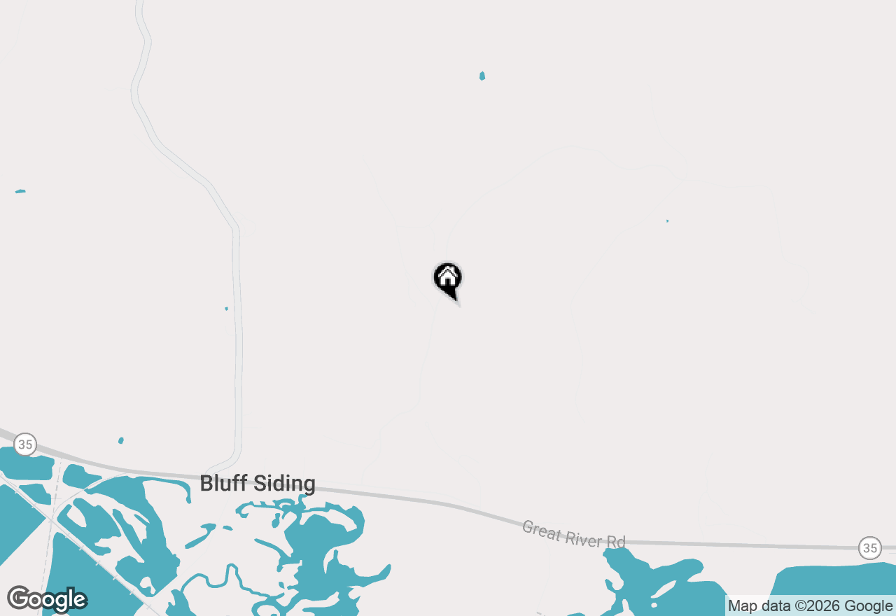 Map of S3532 Chicken Valley Rd, Fountain City, WI 54629